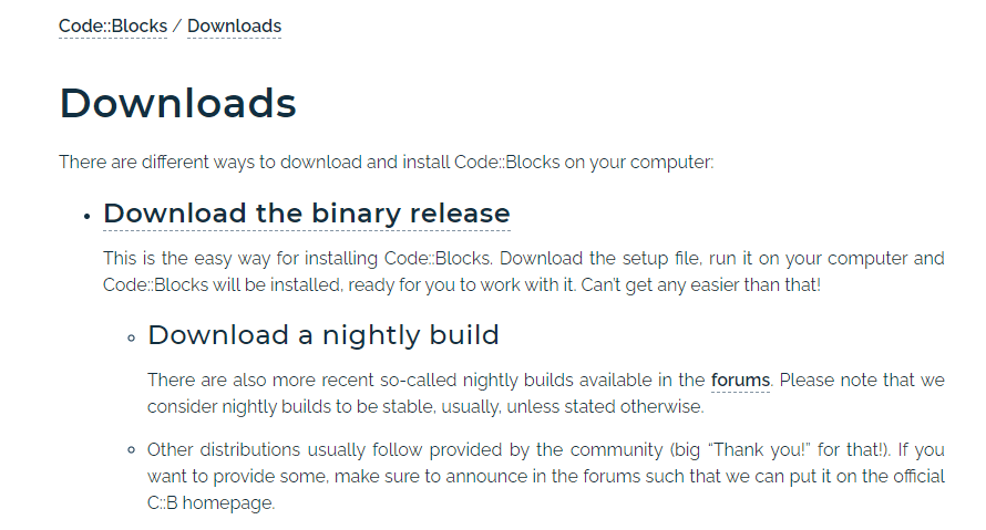 codeblocks-windows