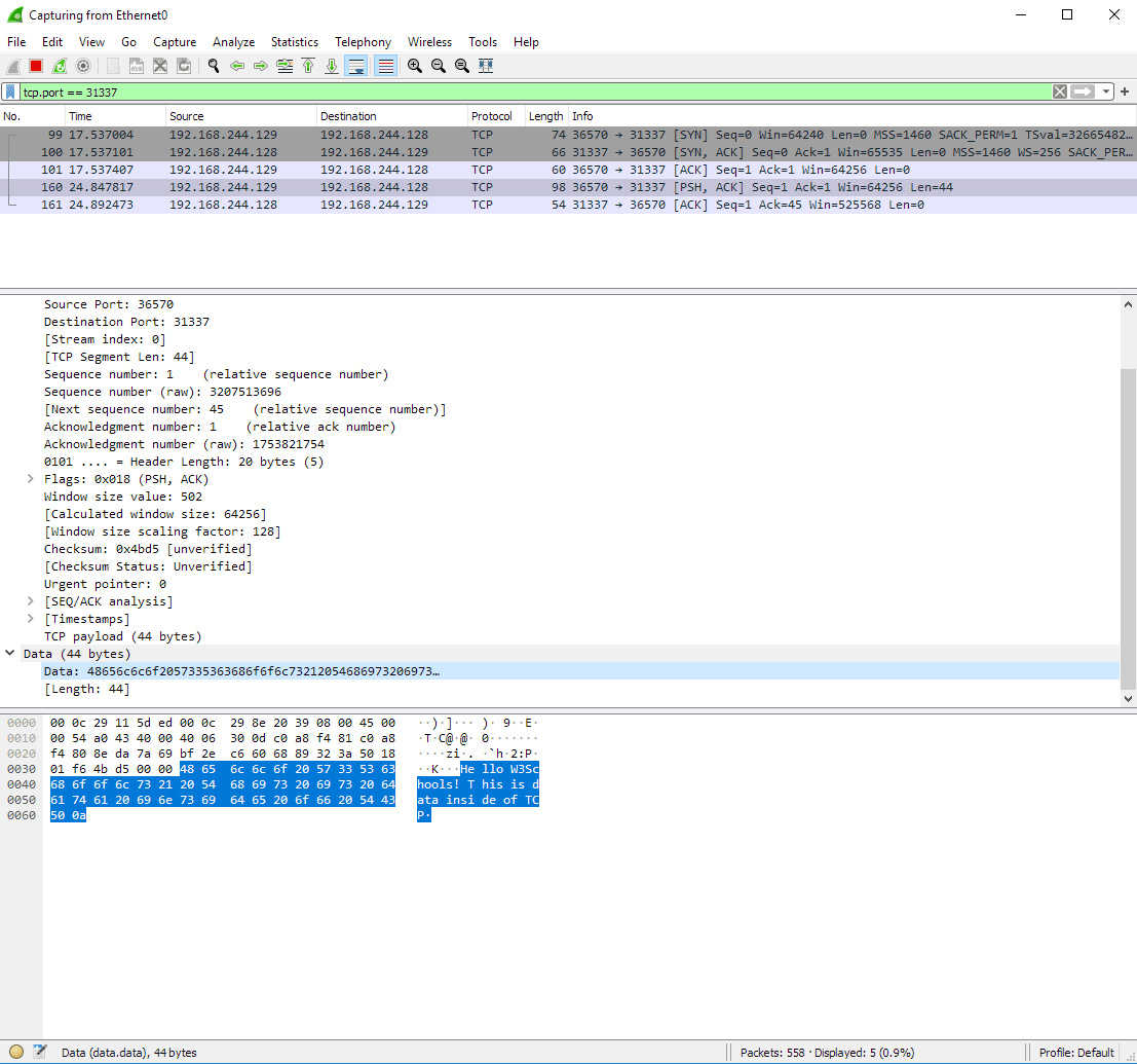 TCP Port 2