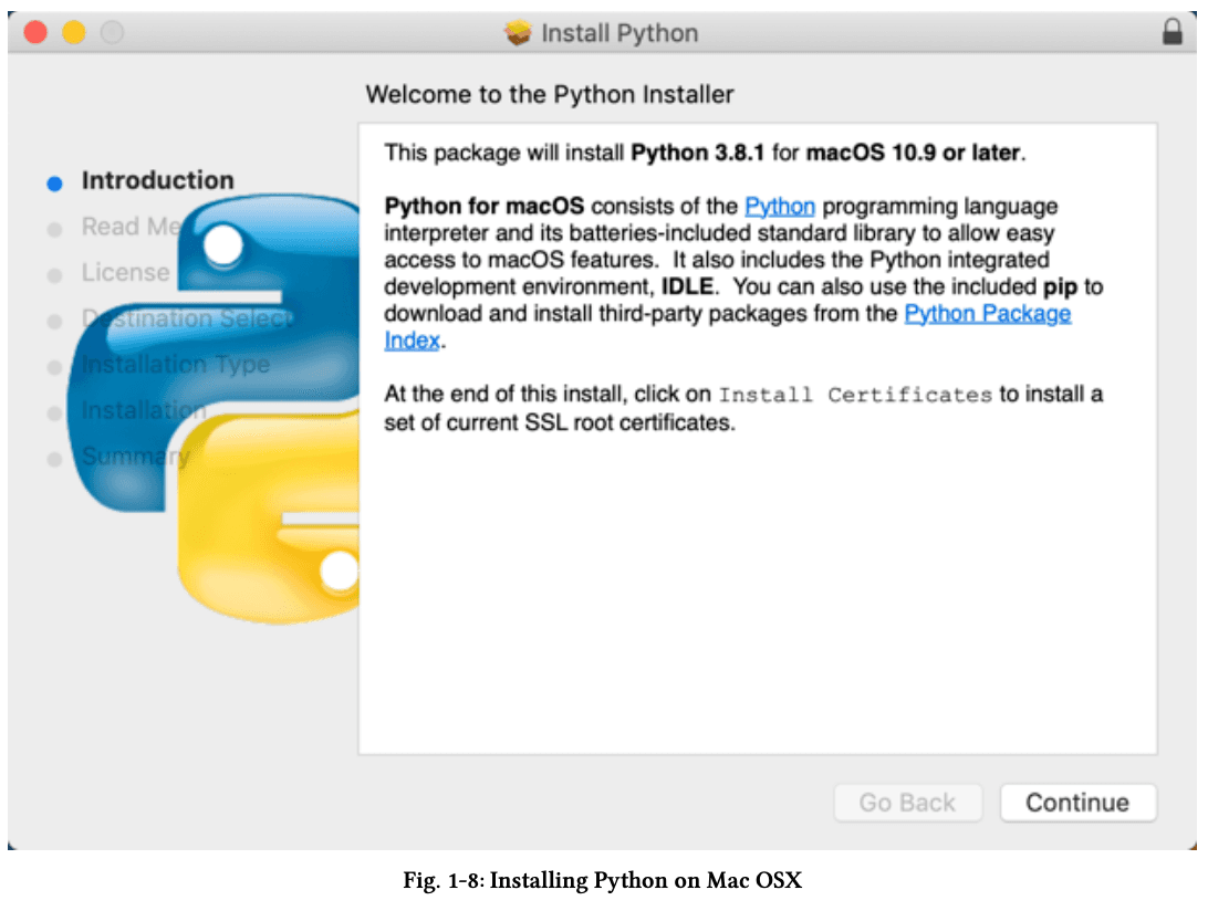 Install Python Mac