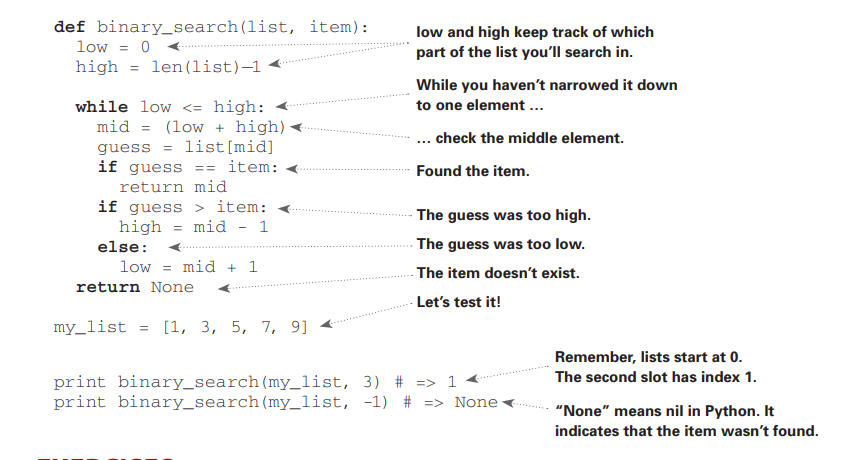 Binary search