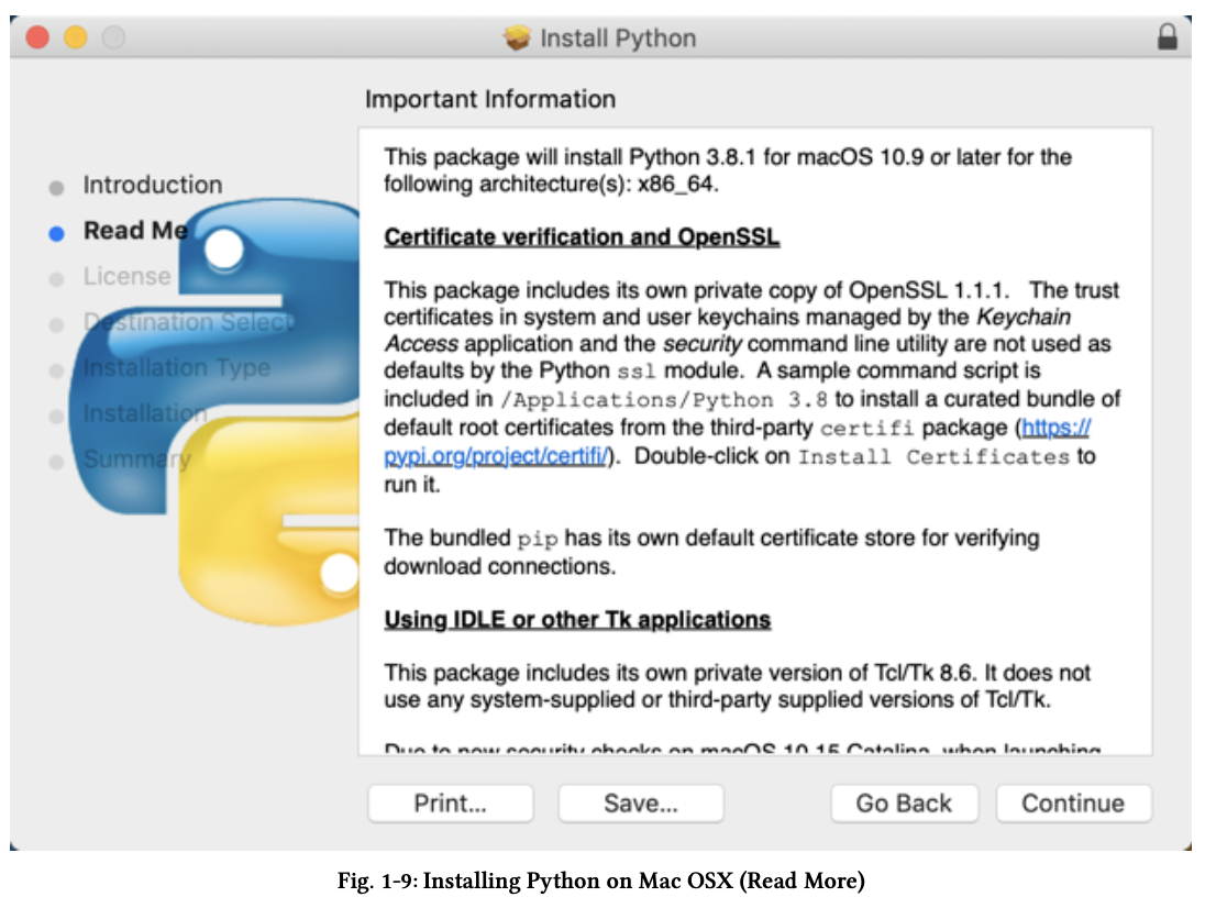 Install Python Mac