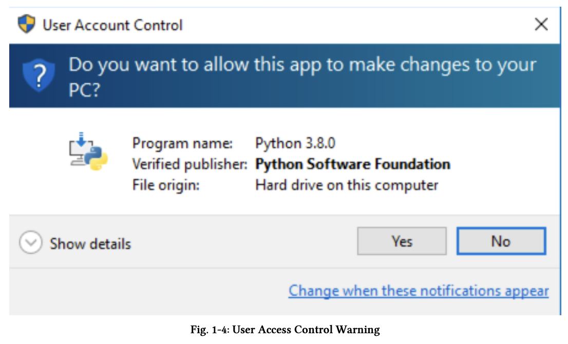 Install Python Windows