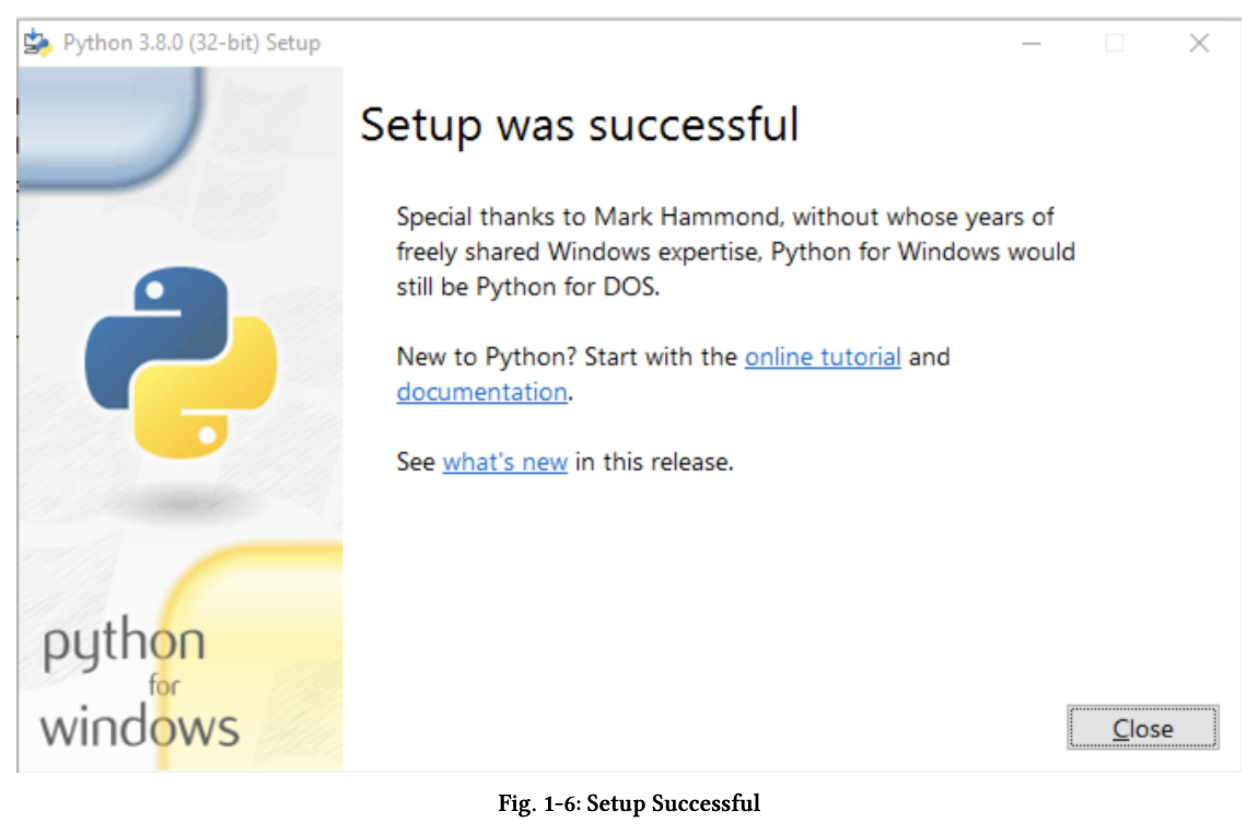 Install Python Windows